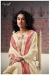 Malina 3159 By Ganga Silk Jacouard Printed With Hand Embroidery Dress Material Wholesale Price In Surat